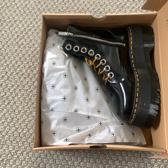 DR. MARTENS JADON MAX BOOT WOMEN'S PLATFORMS UK 5 RARE - Picture 2 of 7